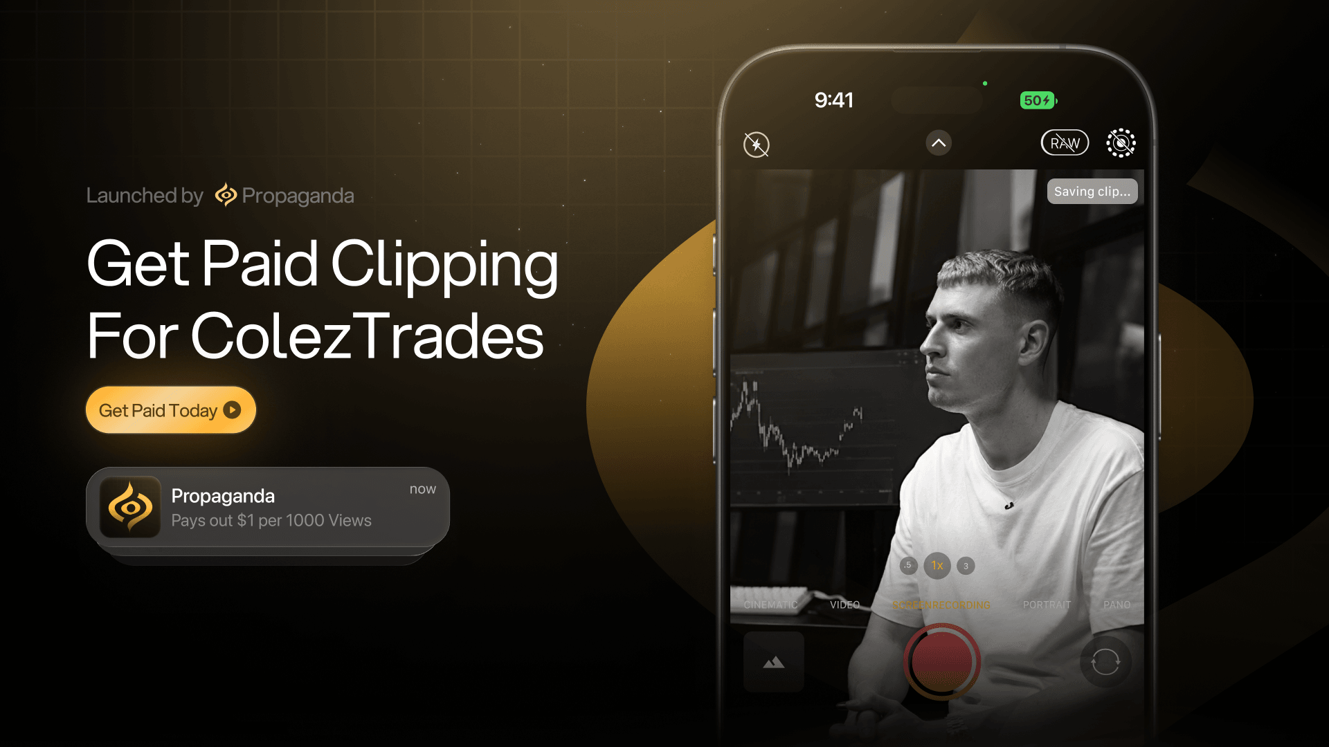 ColezTrades Clipping | $14K Budget | $1 CPM